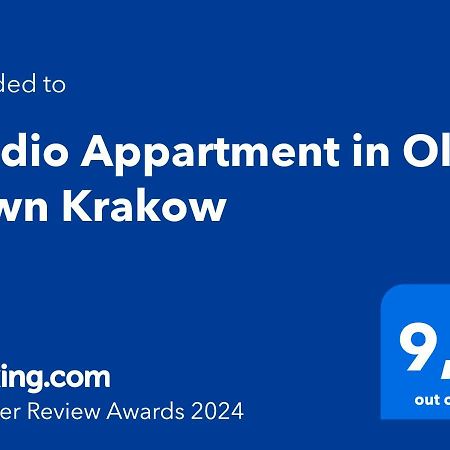 Studio Appartment In Old Town Kraków Eksteriør billede